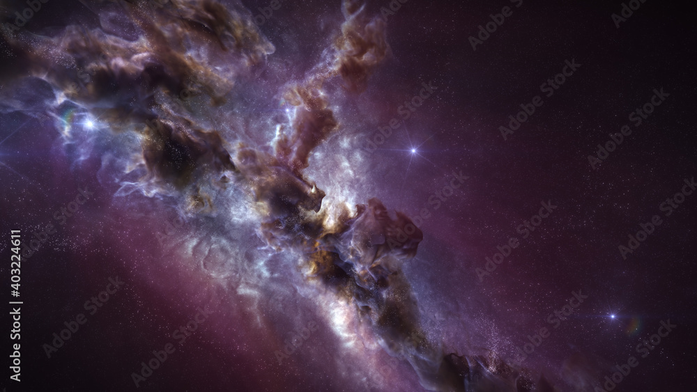 Galaxy Background, with Stars and colorful Nebula Clouds. Outer Space Astronomy image showing an Interstellar Celestial view of the Cosmos beyond The Milky Way. Galaxy Background, with Stars and colorful Nebula Clouds. Outer Space Astronomy image showing an Interstellar Celestial view of the Cosmos beyond The Milky Way.