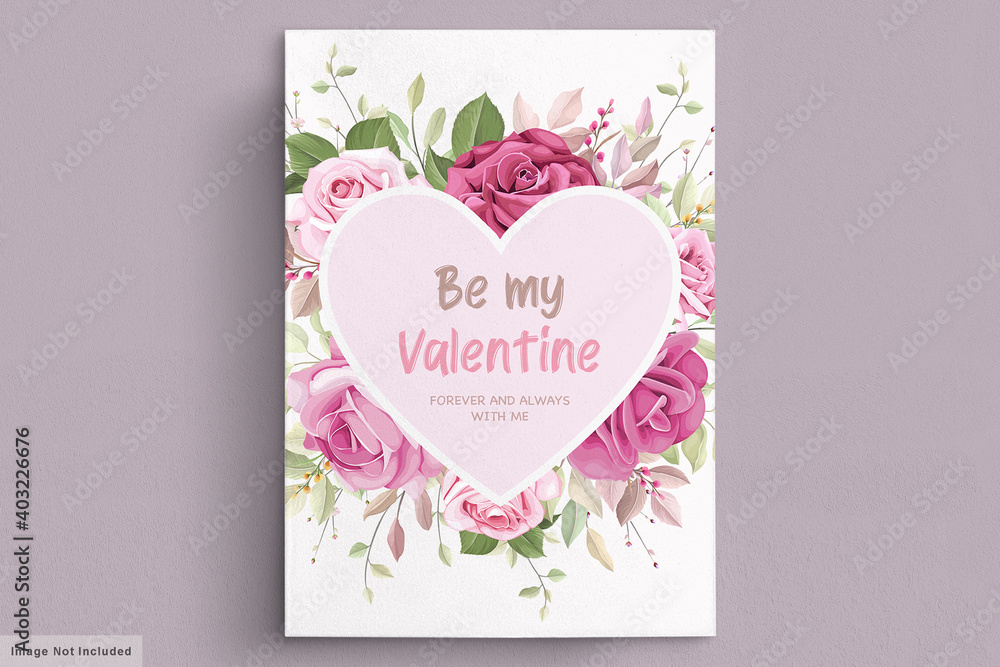 Valentine's day greeting card Valentine's day greeting card