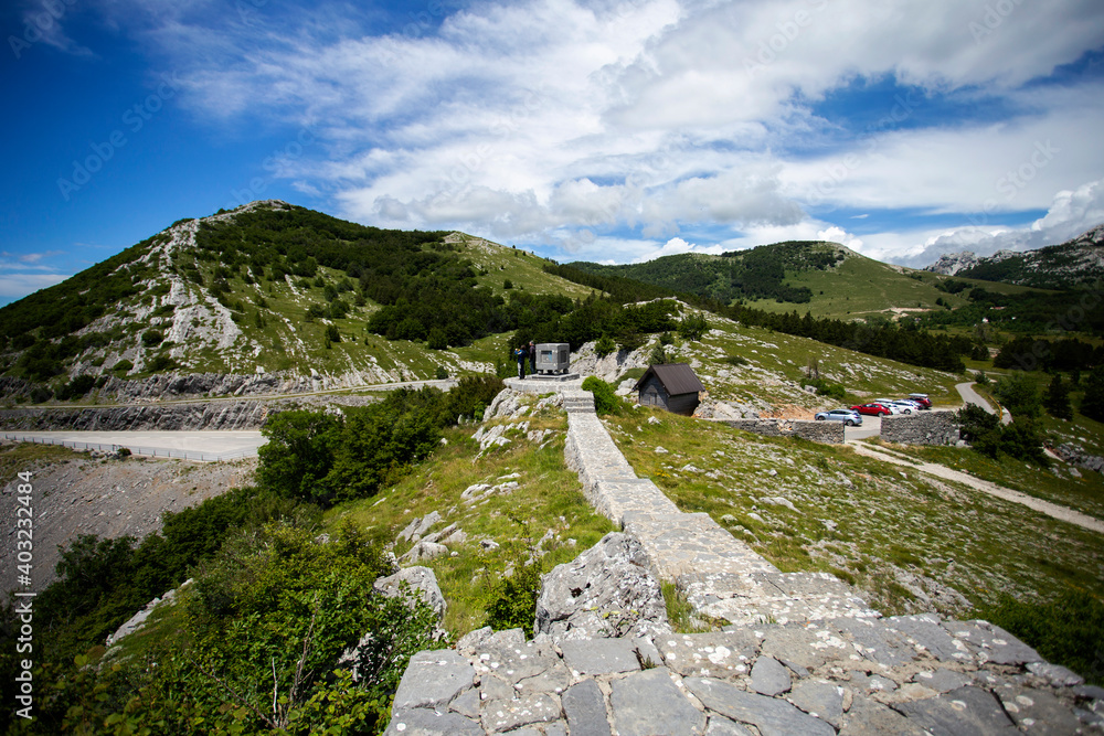 Risnjak national park in Croatia