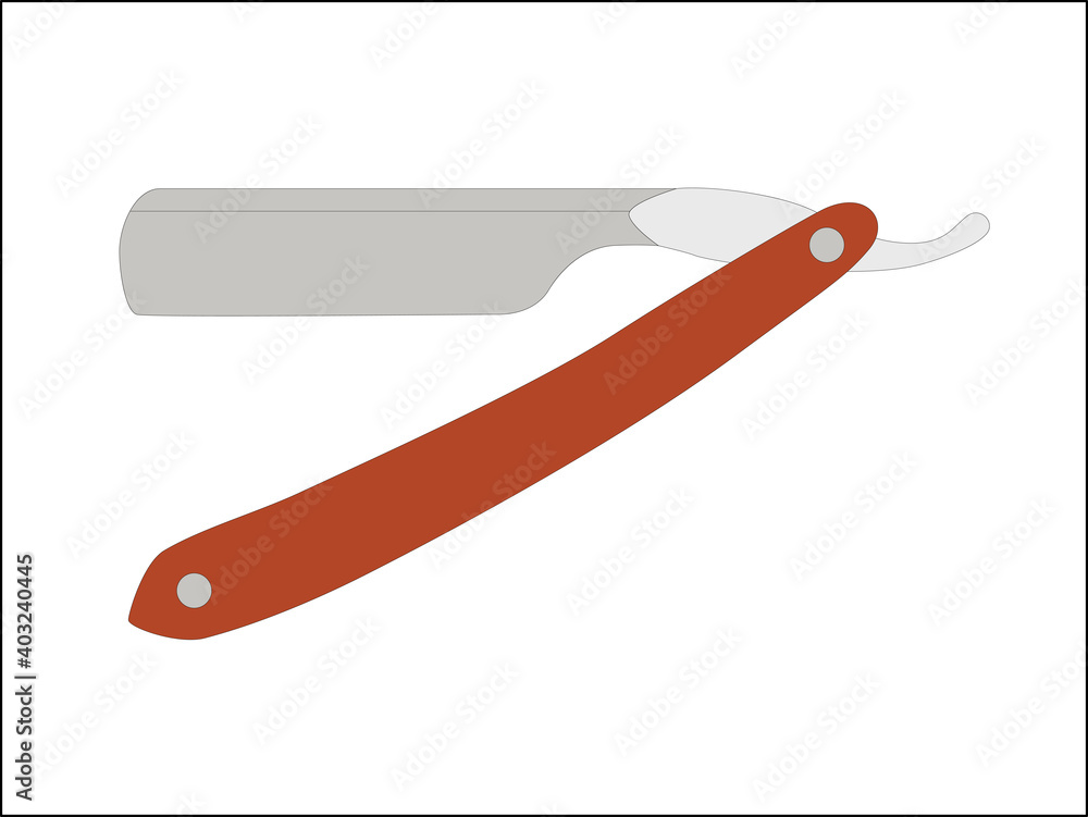 Straight razor icon. Barber symbol silhouette isolated on white background.
Vector illustration for Website page and mobile app design. Straight razor icon. Barber symbol silhouette isolated on white background.
Vector illustration for Website page and mobile app design.