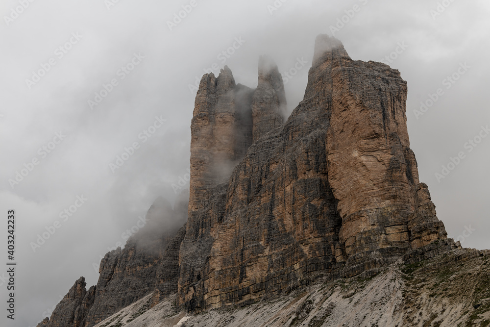 Fototapeta premium Dolomiten Drei Zinnen Panorama