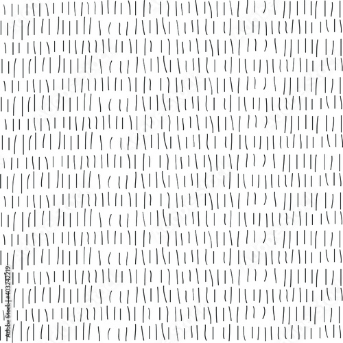 Abstract pattern with hand drawn print