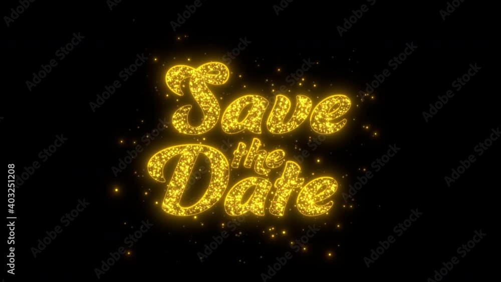save the date text alpha transparent