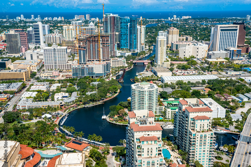 Naklejka premium South Florida Aerials