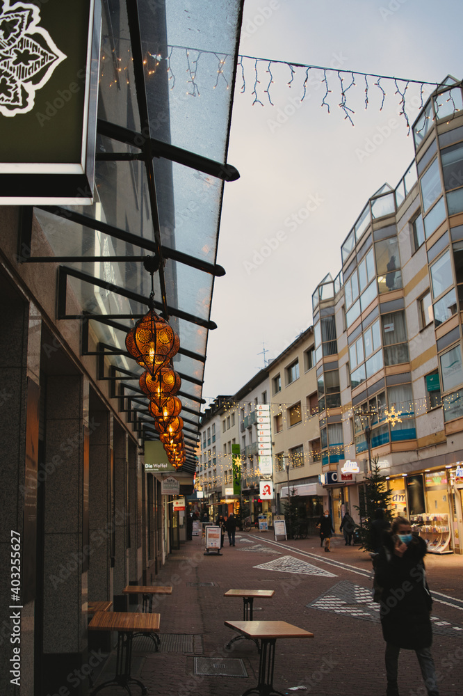 Fototapeta premium street in mainz