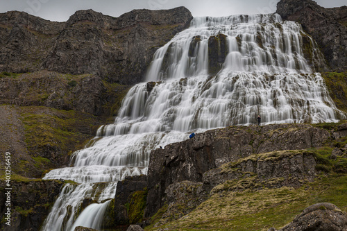 Dynjandi Waterfall. 