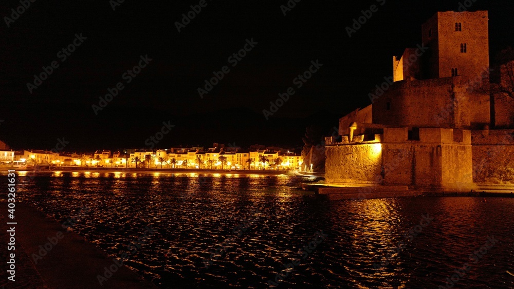 Colliure By Night