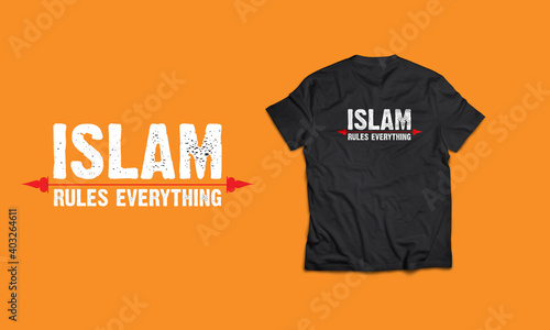 Islamic T-shirt design