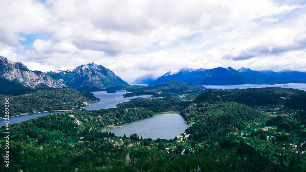 lake in the mountains