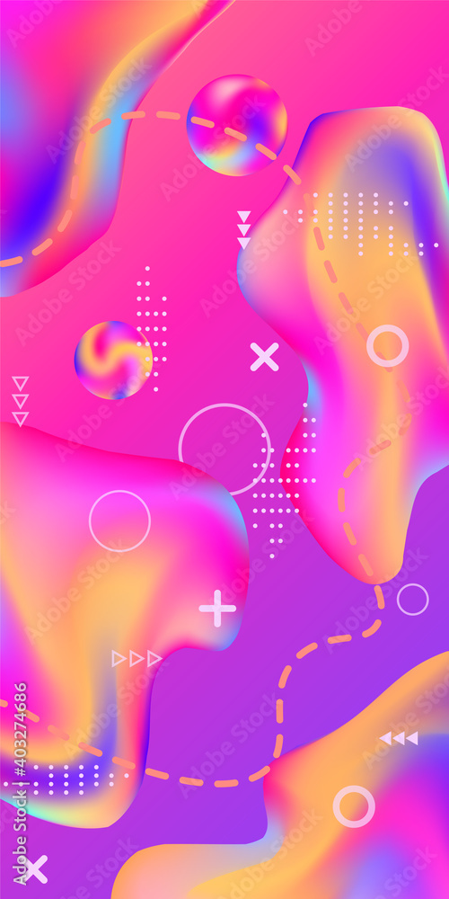 Trendy creative vector space gradient. Trendy creative vector space gradient.