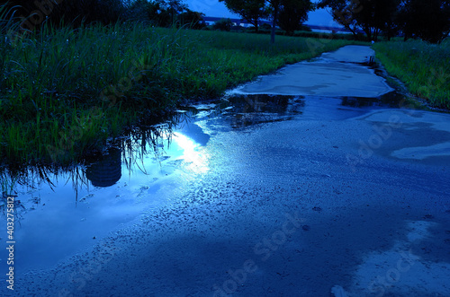 水溜り