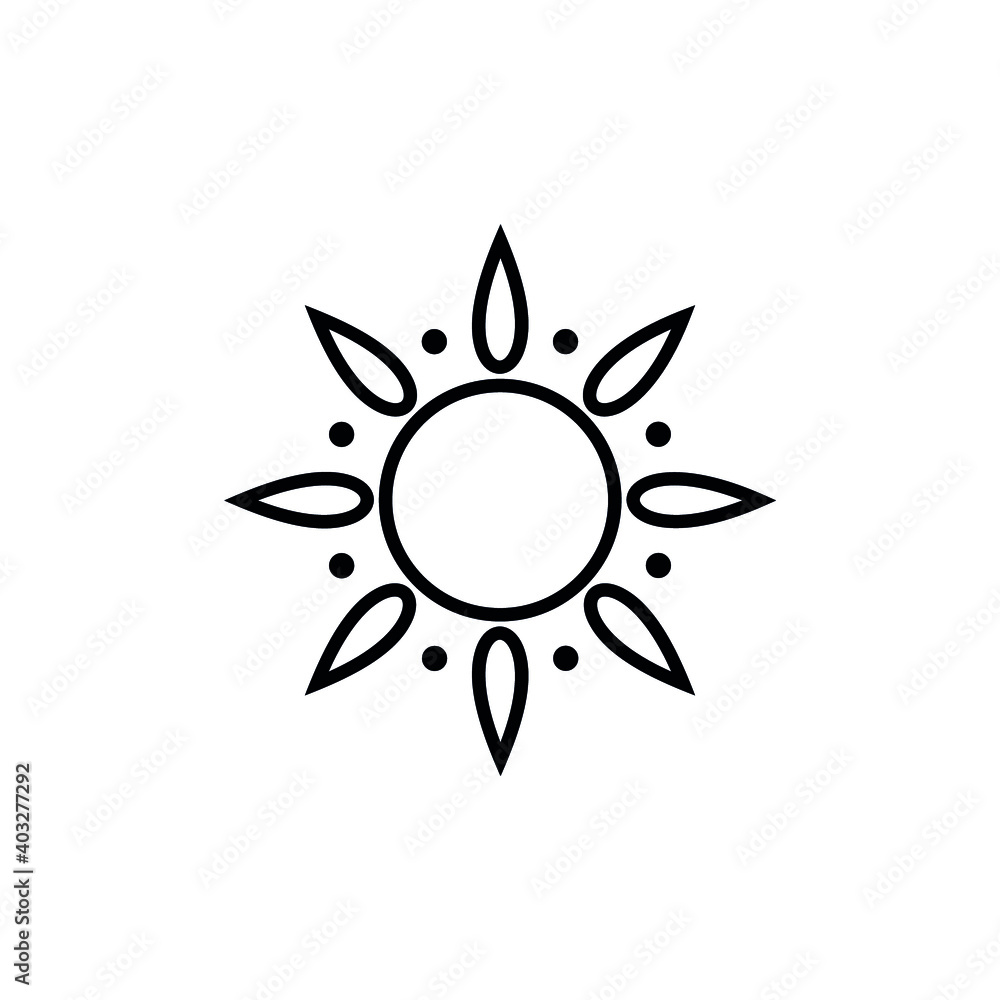 Vector set icons of sun. Vector emblems of sun. Vector set icons of sun. Vector emblems of sun.