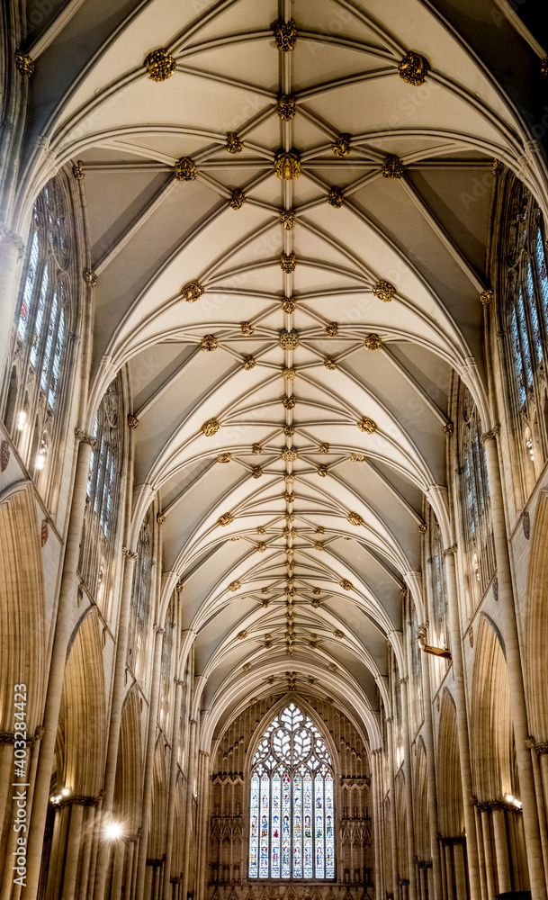 York Minster Cathederal - The Nave Architecture York Minster Cathederal - The Nave Architecture