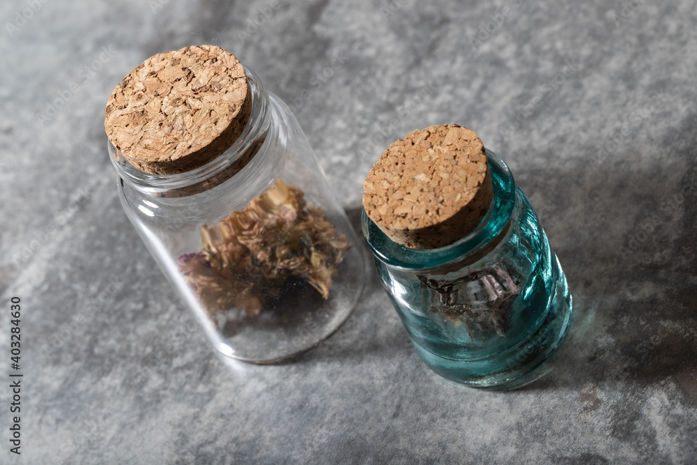 Dried herbs flasks Dried herbs flasks