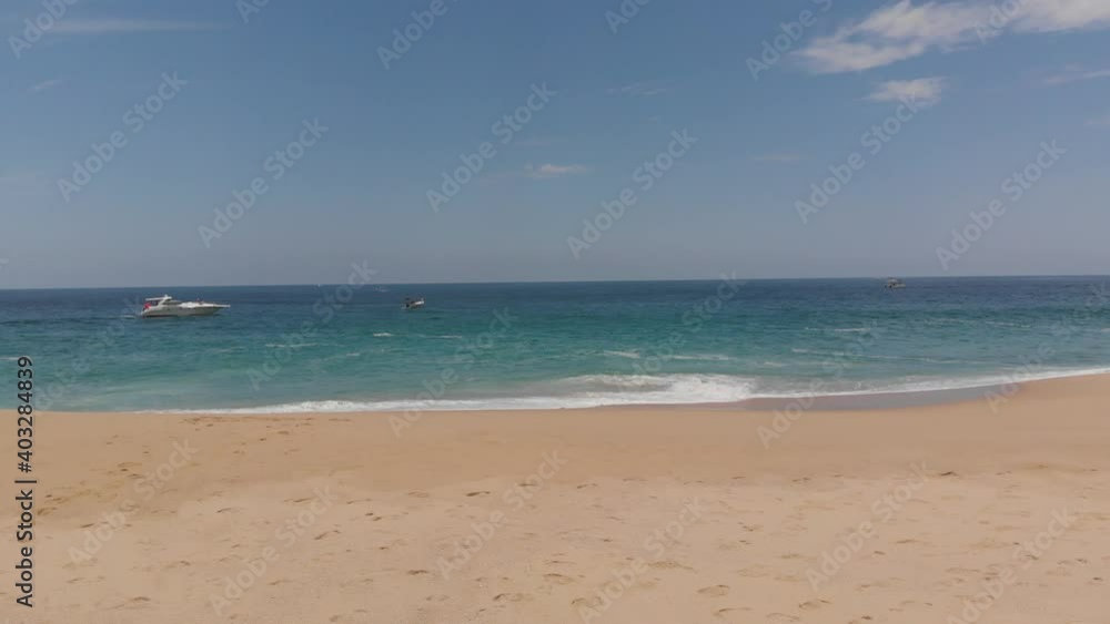 Waves Crashing on White Sand Beach Waves Crashing on White Sand Beach