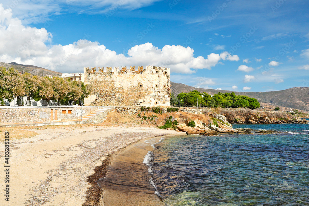 The Bourtzi of Karystos in Evia island, Greece