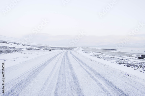 road in snow © Lada