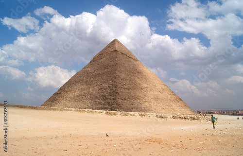 Giza Pyramid Complex. Africa  Egypt