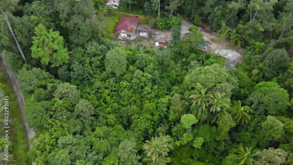 4K HD Aerial view camera moves Beautiful mountains and clouds in Thailand Wat Phu Khao Thong, Phu Khao Thong Subdistrict, Sukirin District, Narathiwat 96190 . Aerial view of nice rainy eveningg. 4K HD Aerial view camera moves Beautiful mountains and clouds in Thailand Wat Phu Khao Thong, Phu Khao Thong Subdistrict, Sukirin District, Narathiwat 96190 . Aerial view of nice rainy eveningg.