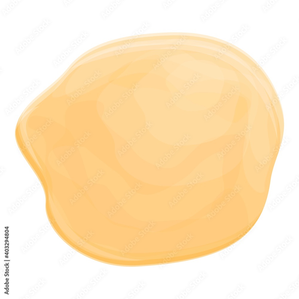 Food dough icon. Cartoon of food dough vector icon for web design isolated on white background Food dough icon. Cartoon of food dough vector icon for web design isolated on white background