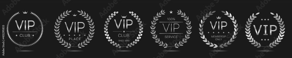 Luxury and vip labels Luxury and vip labels