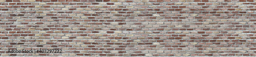 Brick red wall. background of a old brick house. Seamless texture. Perfect tiled on all sides.