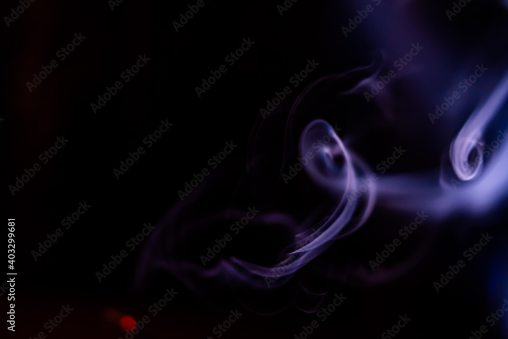 smoke aroma sticks abstract blured 
