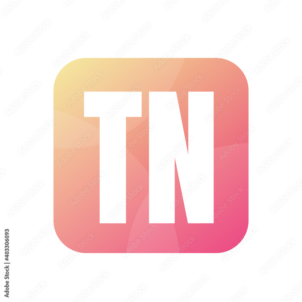 TN Letter Logo Design With Simple style TN Letter Logo Design With Simple style