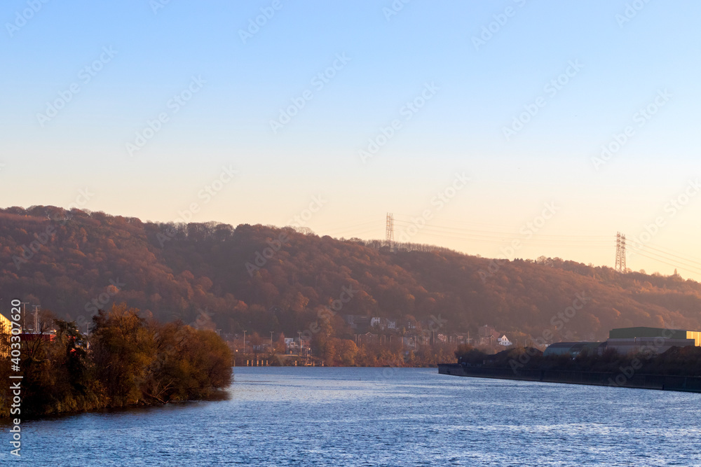 La Meuse entre automne et hiver