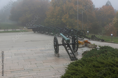 Panorama the Pleven Epopee 1877 in Pleven, Bulgaria photo