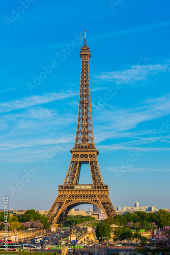 Eiffel Tower in Paris, France. © resul
