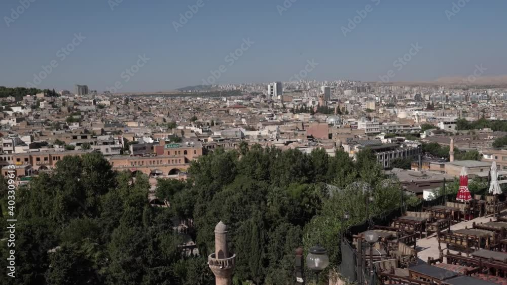 Sanli Urfa, Turkey: September 12 2020: Panoramic view of Sanli Urfa city, Turkey Sanli Urfa, Turkey: September 12 2020: Panoramic view of Sanli Urfa city, Turkey