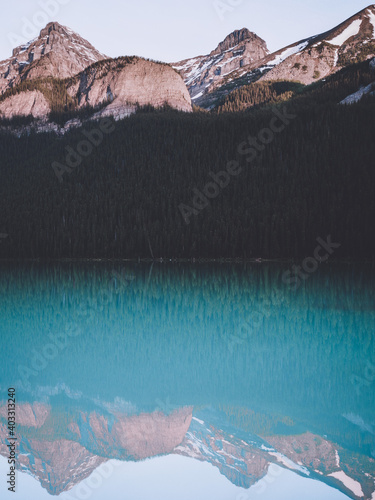 morning reflection in the lake