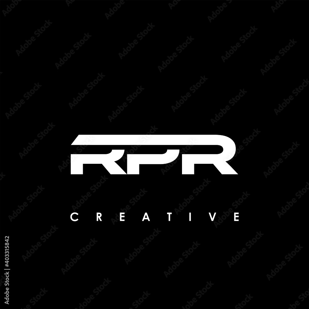 RPR Letter Initial Logo Design Template Vector Illustration RPR Letter Initial Logo Design Template Vector Illustration