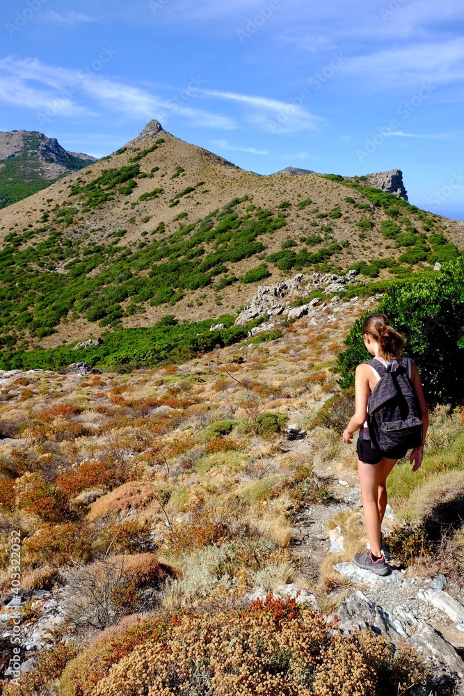 Marcher sur la crête