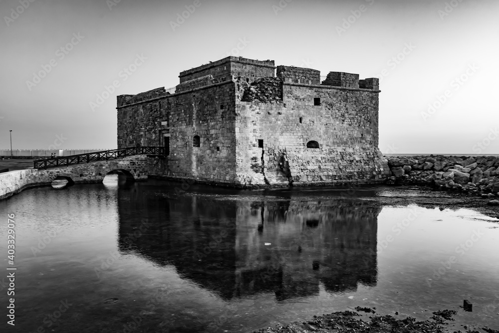 Die Burg in Paphos Die Burg in Paphos