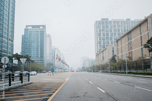 South Korea City Streets