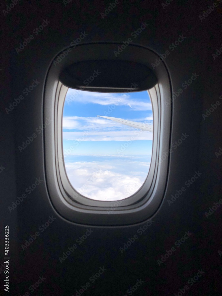 view from airplane window view from airplane window