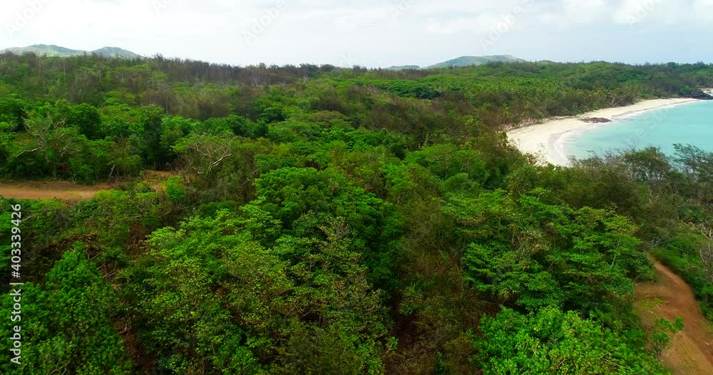 Beautiful aerial views of the Fiji Islands and the Pacific Ocean. Beautiful aerial views of the Fiji Islands and the Pacific Ocean.