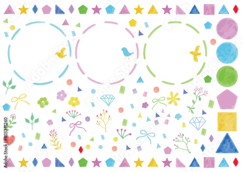 手描き水彩イラスト01