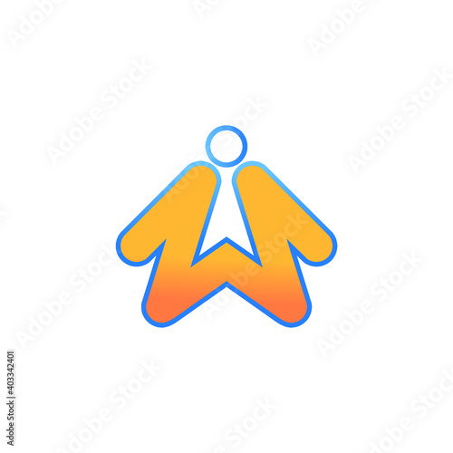 Free Download Abstract logo template for tourism business, vector for tourism business - GFXLoad