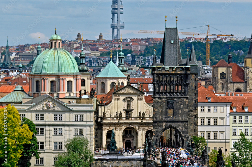 Obraz premium Cidade de Praga. Republica Checa
