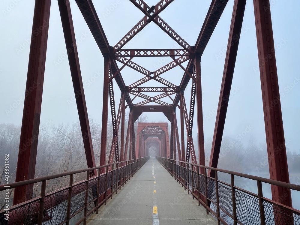 Fototapeta premium bridge in the morning