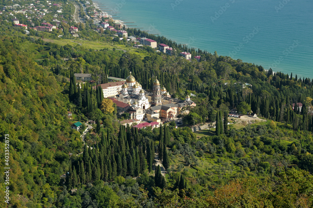 New Athos Monastery in Abhazia, Georgia