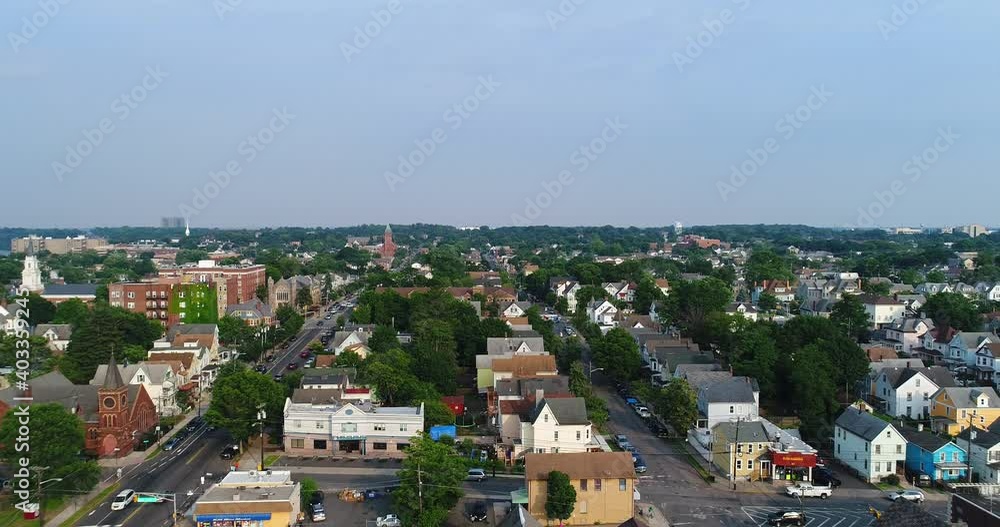 Aerial View of Downtown New Brunswick Neighborhoods Aerial View of Downtown New Brunswick Neighborhoods