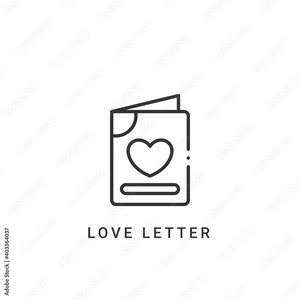 love letter icon vector illustration. love letter icon outline design. love letter icon vector illustration. love letter icon outline design.