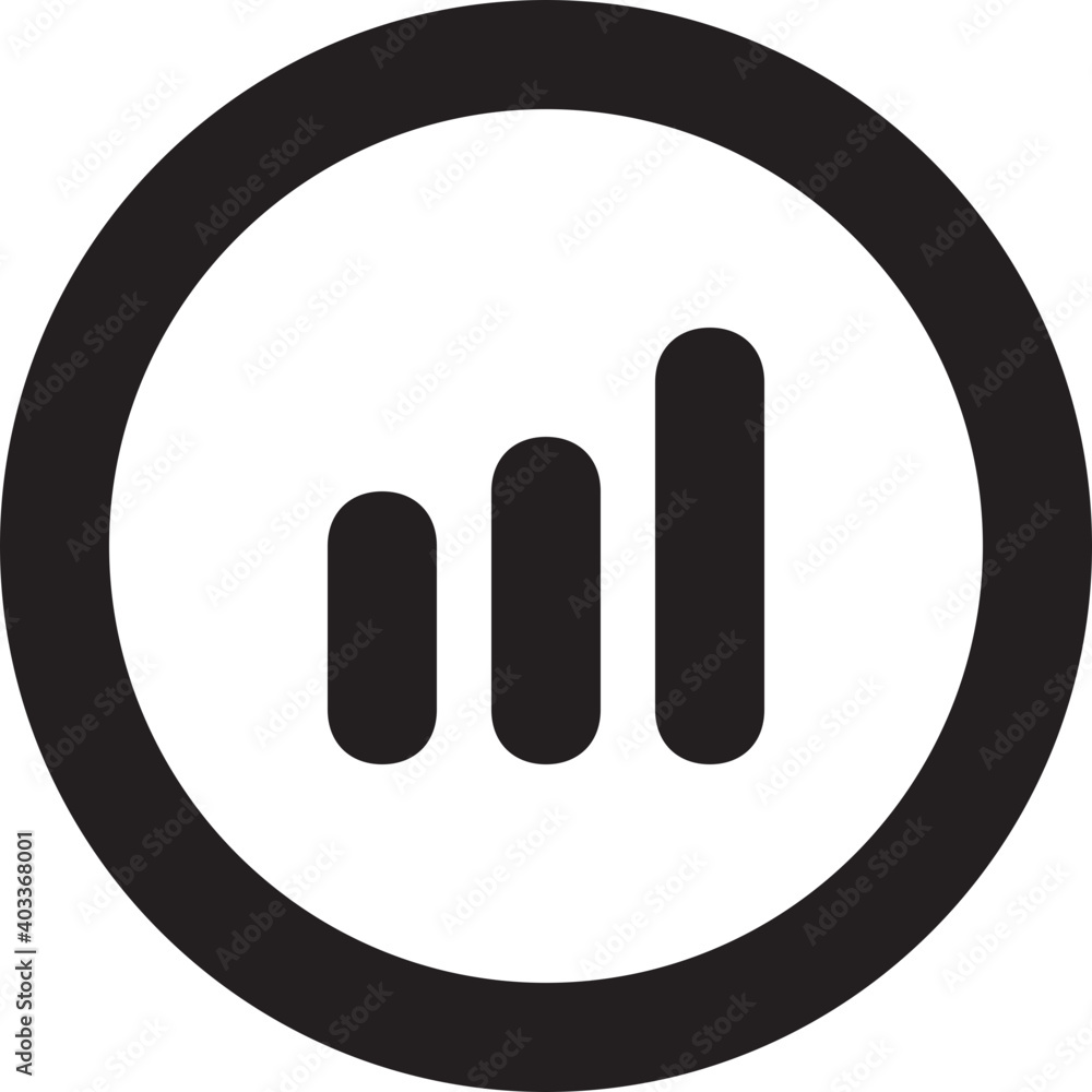 Graph Vector Line Icon Graph Vector Line Icon