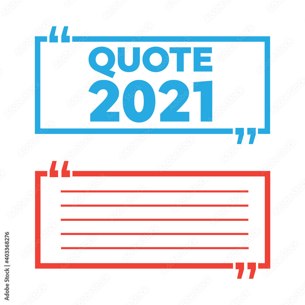 Quotation Mark speech bubble. Quote sign icon. Quotation Mark speech bubble. Quote sign icon.