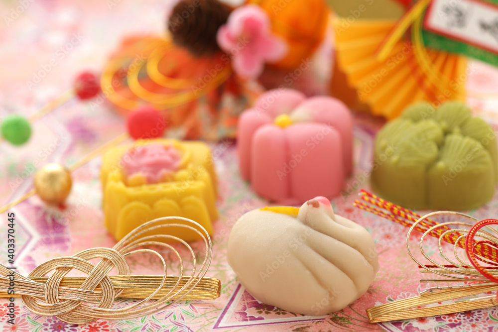 日本の伝統のお祝い事や引き出物のお菓子 日本の伝統のお祝い事や引き出物のお菓子