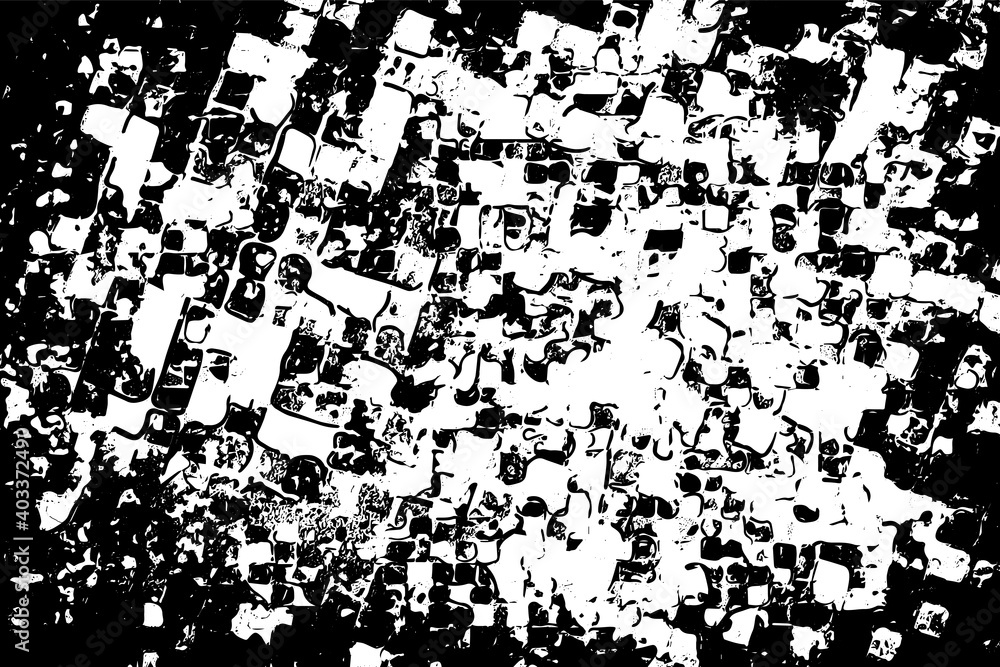 Grunge texture is black and white. The background is made of dirt, chips, scuffs, and wear. Old vintage surface splattered with ink. Soiled backdrop template Grunge texture is black and white. The background is made of dirt, chips, scuffs, and wear. Old vintage surface splattered with ink. Soiled backdrop template